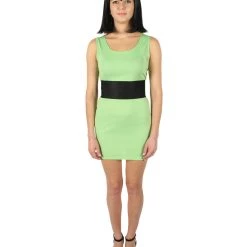 HPO Adult Women's Green Buttercup Superhero Cartoon Costume