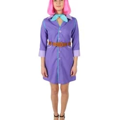 HPO Adult Women's Purple Adventure Jones Grandma Costume