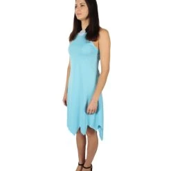 HPO Adult Women's Classis Sitcom Cartoon Light Blue Loincloth Costume 13 HPO Adult Women's Classis Sitcom Cartoon Light Blue Loincloth Costume