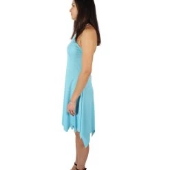 HPO Adult Women's Classis Sitcom Cartoon Light Blue Loincloth Costume 14 HPO Adult Women's Classis Sitcom Cartoon Light Blue Loincloth Costume