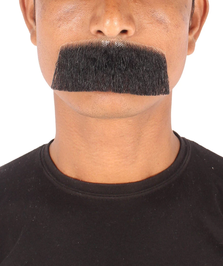HPO Men's Human Hair Mustache Cosplay Facial Hair 13 HPO Men's Human Hair Mustache Cosplay Facial Hair