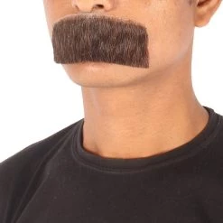 HPO Men's Human Hair Mustache Cosplay Facial Hair 67 HPO Men's Human Hair Mustache Cosplay Facial Hair