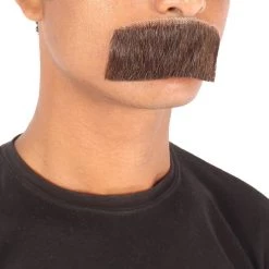 HPO Men's Human Hair Mustache Cosplay Facial Hair 68 HPO Men's Human Hair Mustache Cosplay Facial Hair