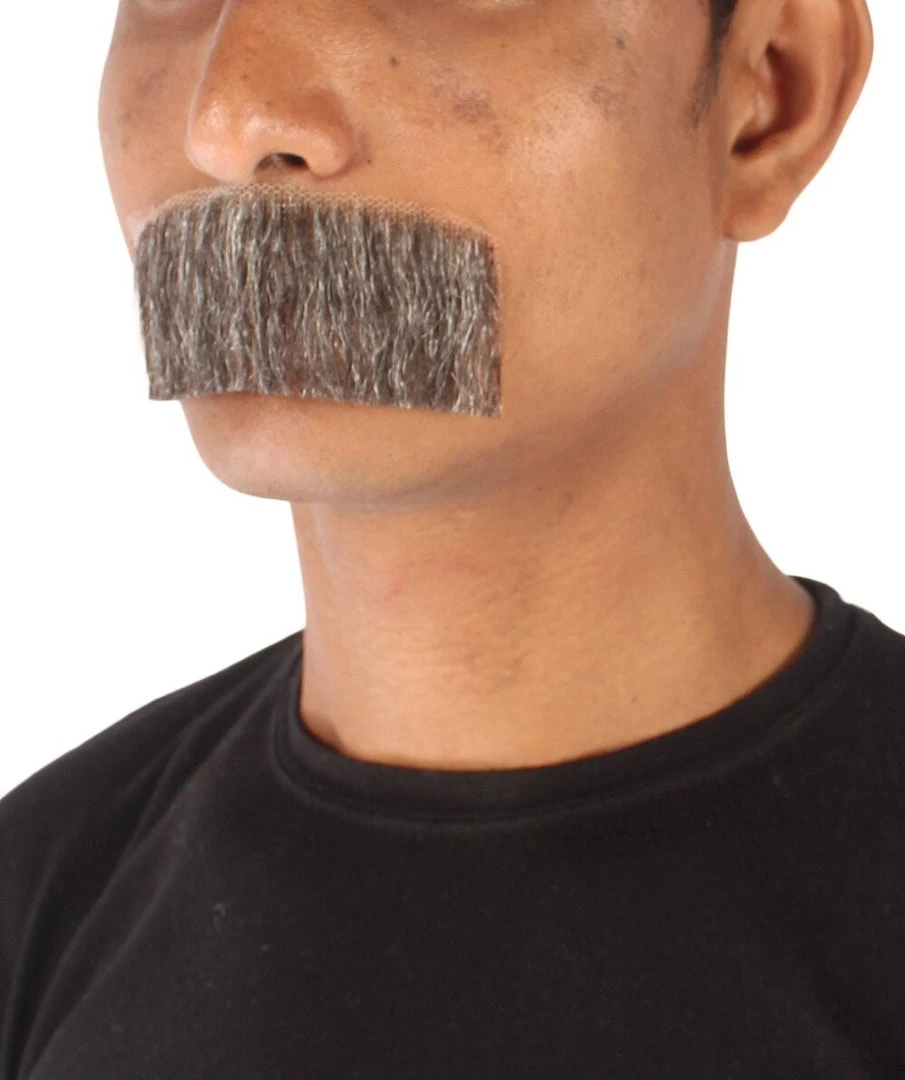 HPO Men's Human Hair Mustache Cosplay Facial Hair 23 HPO Men's Human Hair Mustache Cosplay Facial Hair