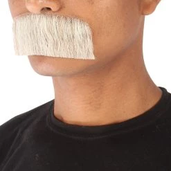 HPO Men's Human Hair Mustache Cosplay Facial Hair 73 HPO Men's Human Hair Mustache Cosplay Facial Hair