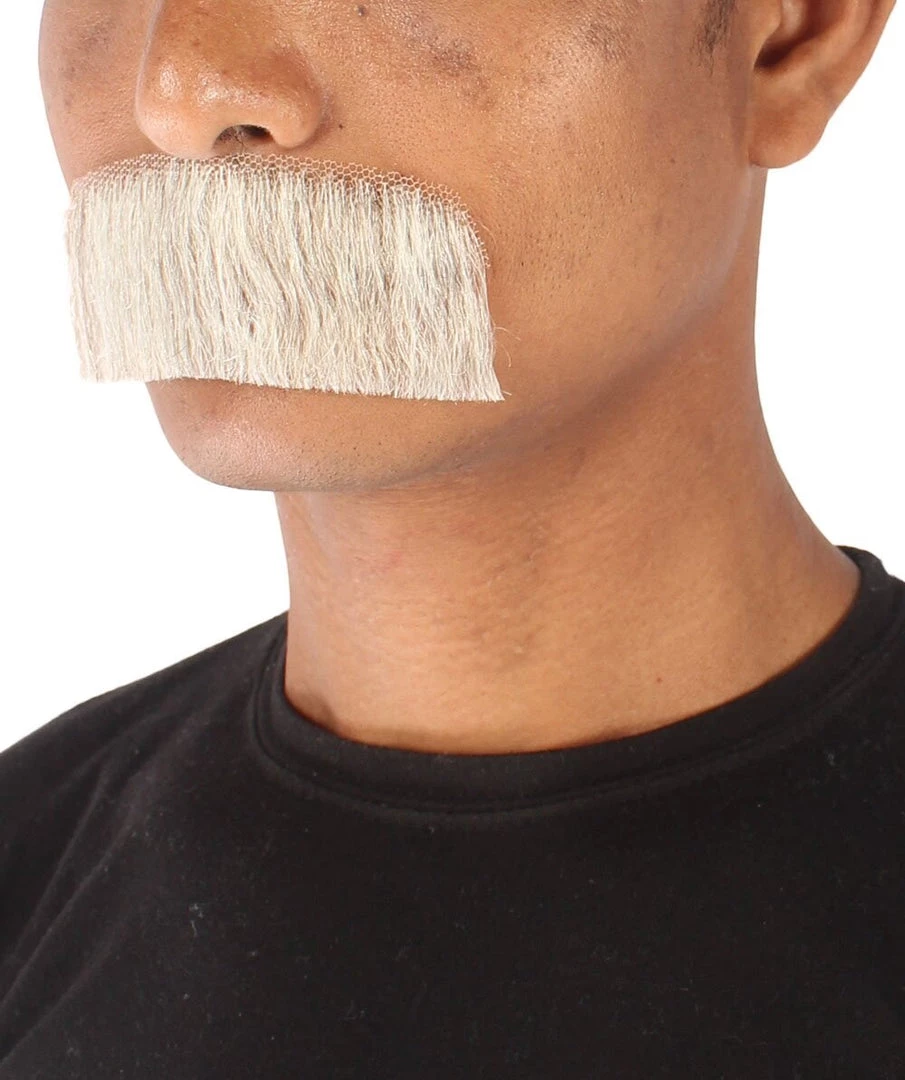 HPO Men's Human Hair Mustache Cosplay Facial Hair 26 HPO Men's Human Hair Mustache Cosplay Facial Hair