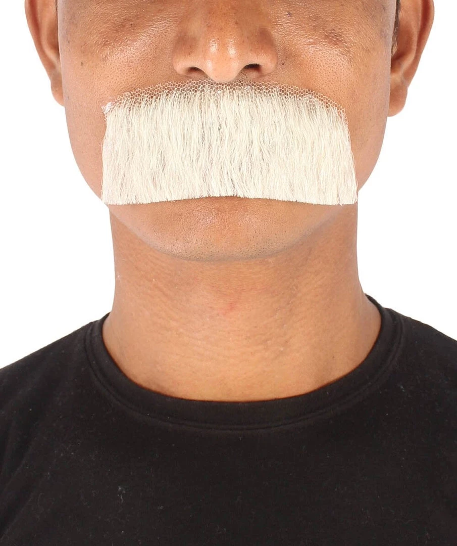 HPO Men's Human Hair Mustache Cosplay Facial Hair 28 HPO Men's Human Hair Mustache Cosplay Facial Hair