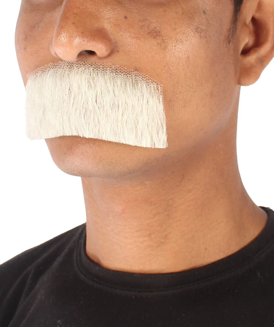 HPO Men's Human Hair Mustache Cosplay Facial Hair 29 HPO Men's Human Hair Mustache Cosplay Facial Hair