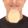 HPO Men's Goatee Synthetic Fiber With Human Hair Blend Beard