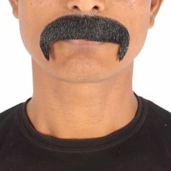HPO Adult Men's Synthetic Hair Fake Mustache Cosplay Facial Hair | HPO