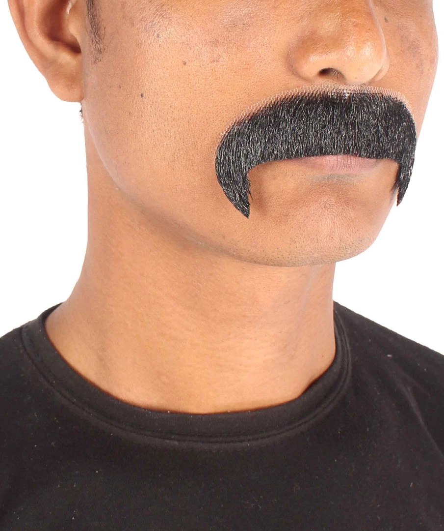 HPO Adult Men's Synthetic Hair Fake Mustache Cosplay Facial Hair | HPO 3 HPO Adult Men's Synthetic Hair Fake Mustache Cosplay Facial Hair | HPO
