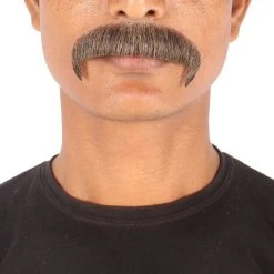 HPO Adult Men's Synthetic Hair Fake Mustache Cosplay Facial Hair | HPO 20 HPO Adult Men's Synthetic Hair Fake Mustache Cosplay Facial Hair | HPO