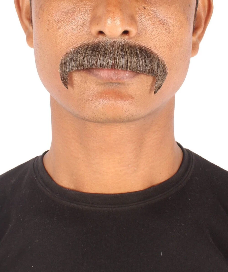 HPO Adult Men's Synthetic Hair Fake Mustache Cosplay Facial Hair | HPO 7 HPO Adult Men's Synthetic Hair Fake Mustache Cosplay Facial Hair | HPO