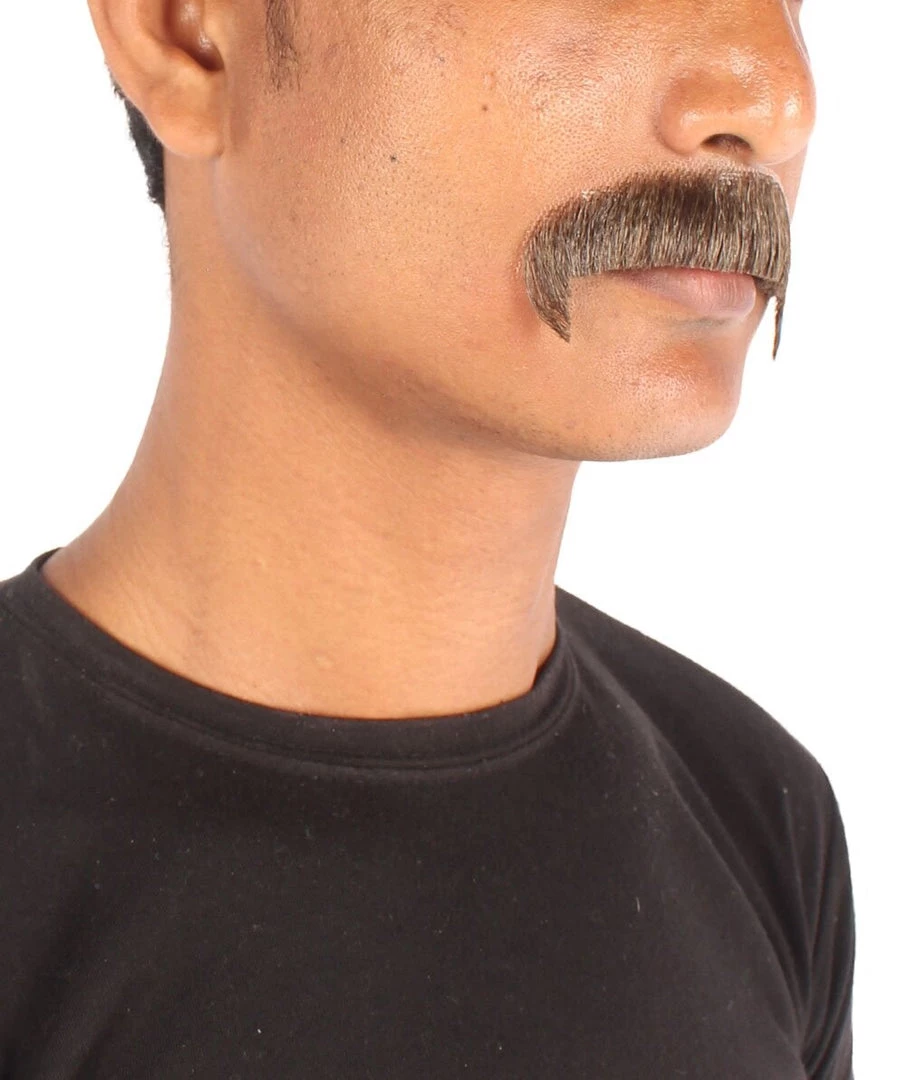 HPO Adult Men's Synthetic Hair Fake Mustache Cosplay Facial Hair | HPO 9 HPO Adult Men's Synthetic Hair Fake Mustache Cosplay Facial Hair | HPO