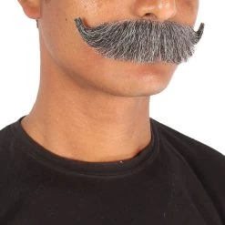 HPO Adult Men's Fake Hungarian Mustache (Black) 30 HPO Adult Men's Fake Hungarian Mustache (Black)