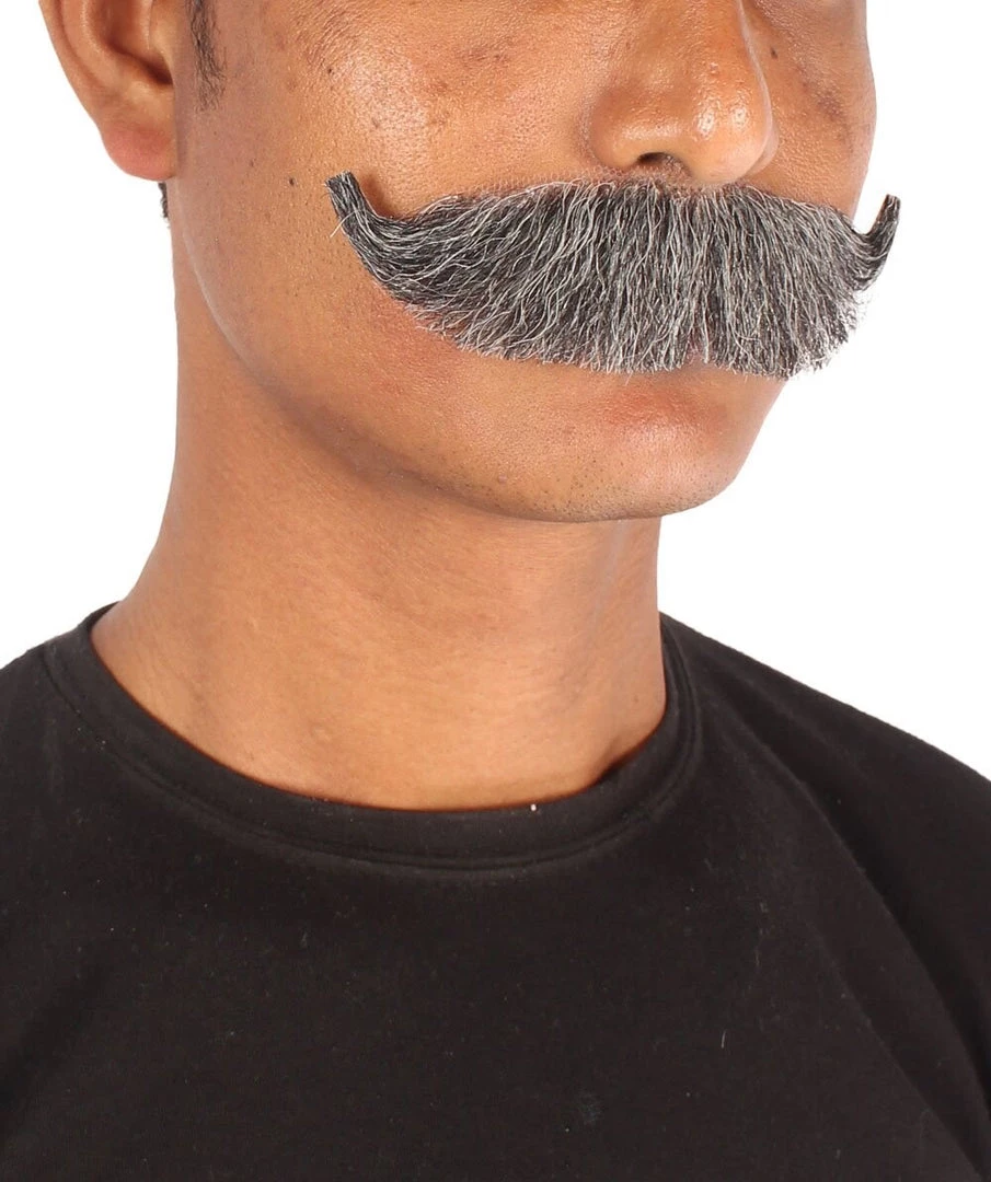 HPO Adult Men's Fake Hungarian Mustache (Black) 11 HPO Adult Men's Fake Hungarian Mustache (Black)