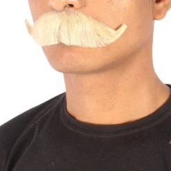 HPO Adult Men's Fake Hungarian Mustache (Black)