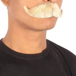 HPO Adult Men's Fake Hungarian Mustache (Black) 22 HPO Adult Men's Fake Hungarian Mustache (Black)