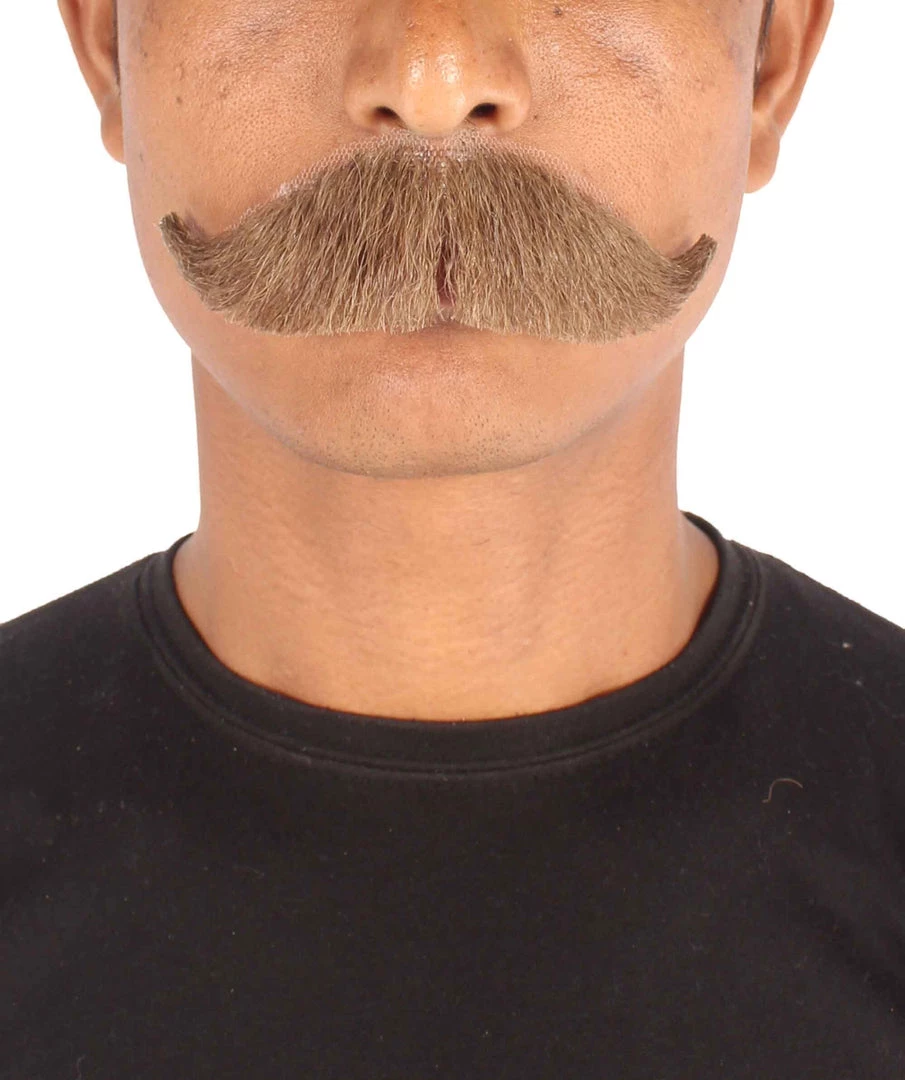 HPO Adult Men's Fake Hungarian Mustache (Black) 7 HPO Adult Men's Fake Hungarian Mustache (Black)