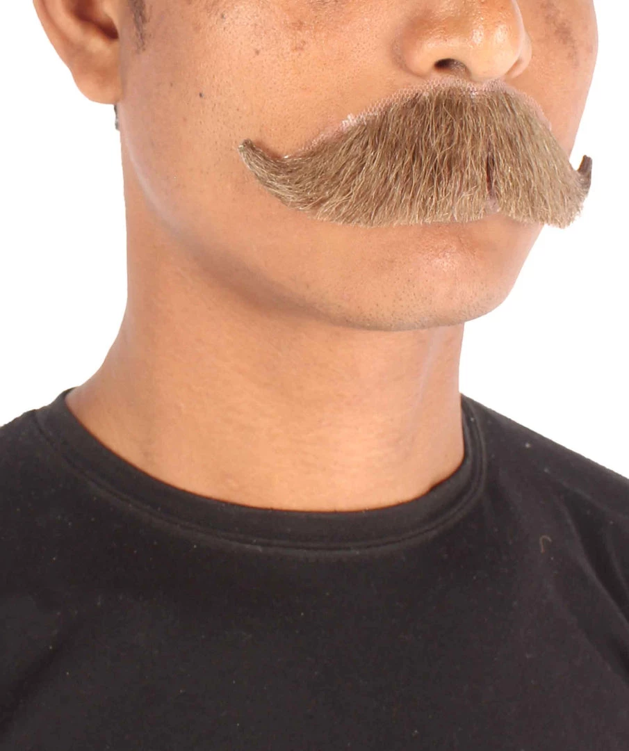 HPO Adult Men's Fake Hungarian Mustache (Black) 9 HPO Adult Men's Fake Hungarian Mustache (Black)