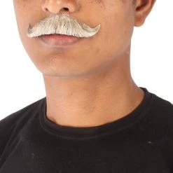 HPO Adult Men's Premium Imperial Fake Human Facial Hair Mustache 63 HPO Adult Men's Premium Imperial Fake Human Facial Hair Mustache