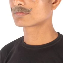 HPO Adult Men's Premium Imperial Fake Human Facial Hair Mustache 66 HPO Adult Men's Premium Imperial Fake Human Facial Hair Mustache