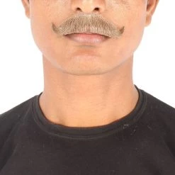 HPO Adult Men's Premium Imperial Fake Human Facial Hair Mustache 53 HPO Adult Men's Premium Imperial Fake Human Facial Hair Mustache