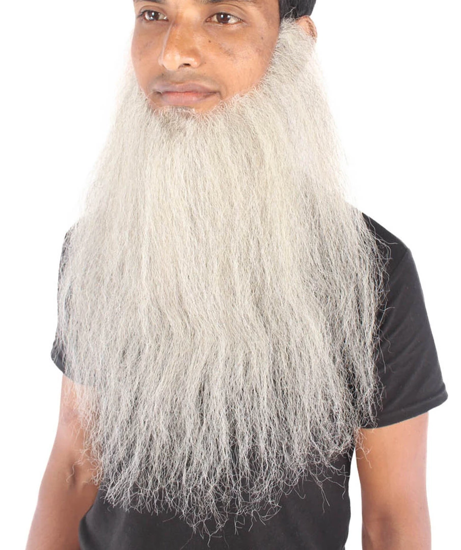 HPO Adult Men's Southern Fake Long Beard Set (Brown) 2 HPO Adult Men's Southern Fake Long Beard Set (Brown)