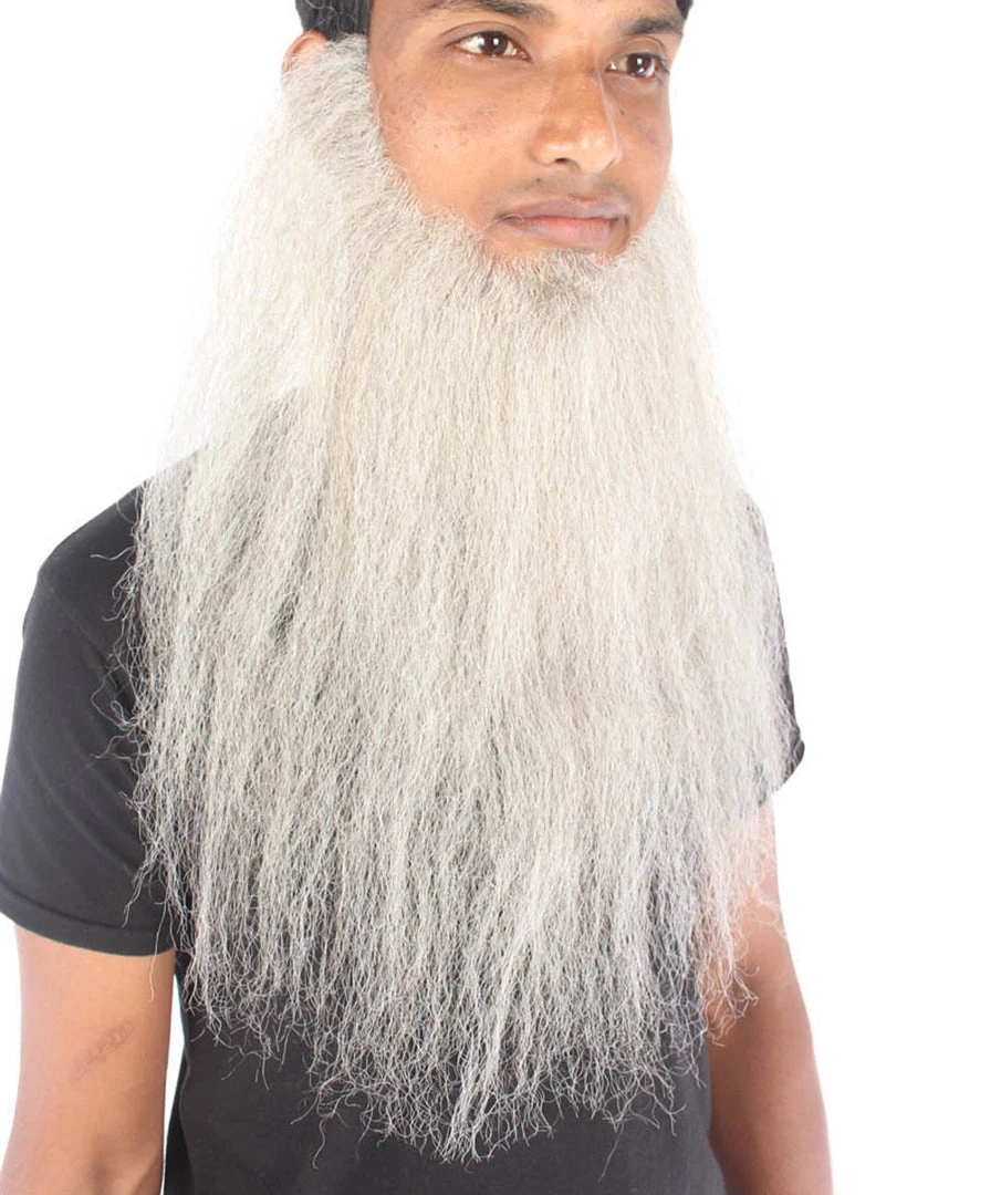 HPO Adult Men's Southern Fake Long Beard Set (Brown) 3 HPO Adult Men's Southern Fake Long Beard Set (Brown)