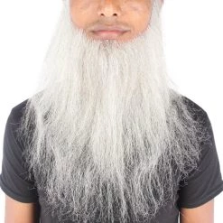 HPO Adult Men's Southern Fake Long Beard Set (Brown) 19 HPO Adult Men's Southern Fake Long Beard Set (Brown)