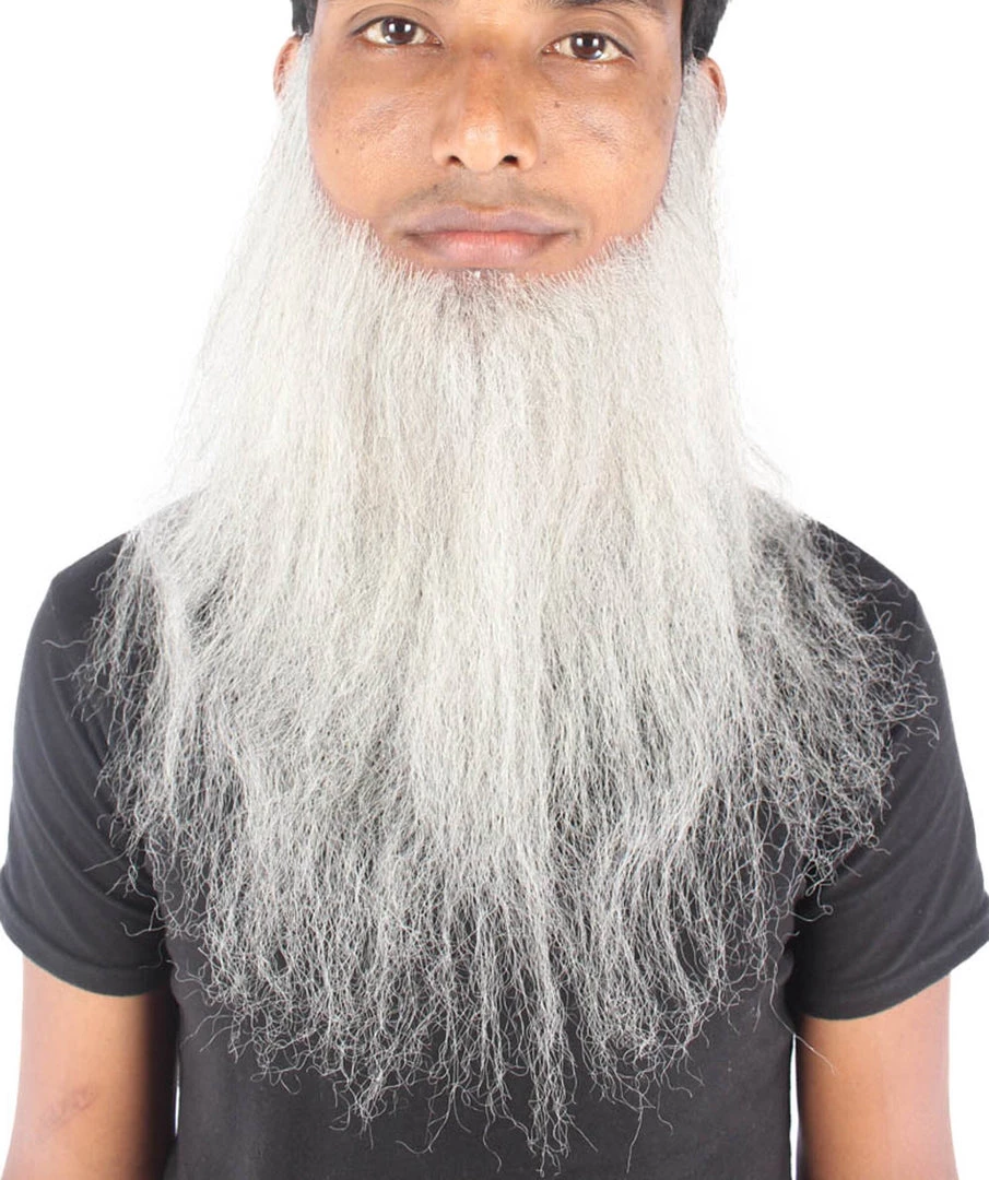 HPO Adult Men's Southern Fake Long Beard Set (Brown) 4 HPO Adult Men's Southern Fake Long Beard Set (Brown)