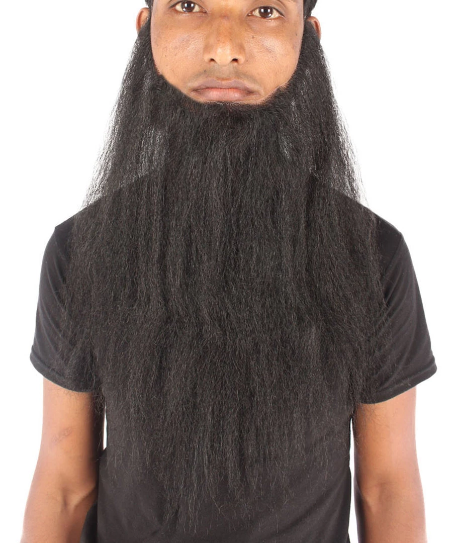 HPO Adult Men's Southern Fake Long Beard Set (Brown) 10 HPO Adult Men's Southern Fake Long Beard Set (Brown)