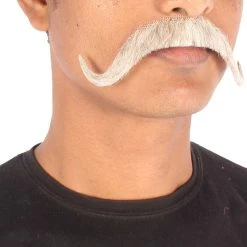 HPO Adult Men's Watson Fake Human Facial Hair Mustache