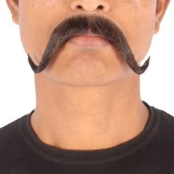 HPO Adult Men's Watson Fake Human Facial Hair Mustache