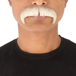 HPO Adult Men's Premium Fake Horseshoe Facial Hair Mustache