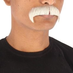 HPO Adult Men's Premium Fake Horseshoe Facial Hair Mustache
