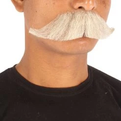 HPO Adult Men's Premium Watson Fake Human Facial Hair Mustache