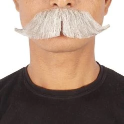 HPO Adult Men's Premium Watson Fake Human Facial Hair Mustache