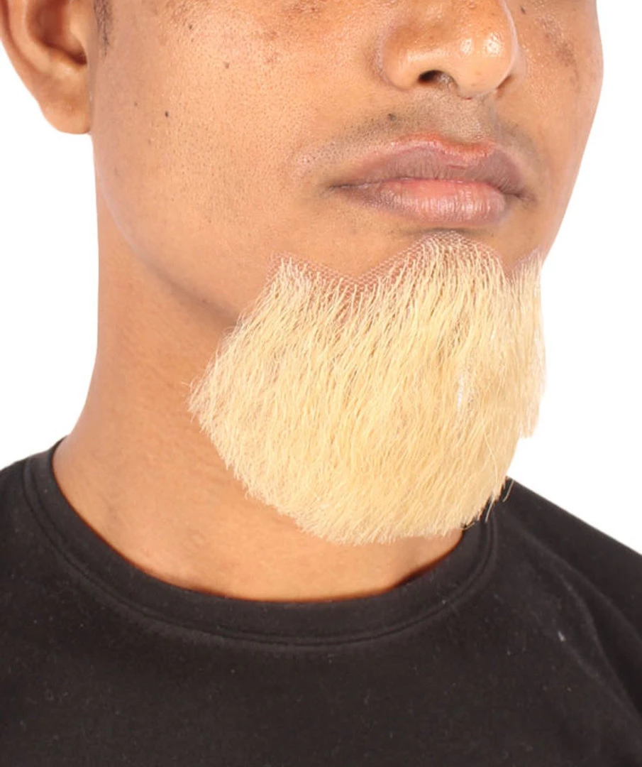 HPO Adult Men's Fake Goatee Beard | Human Facial Hair 3 HPO Adult Men's Fake Goatee Beard | Human Facial Hair