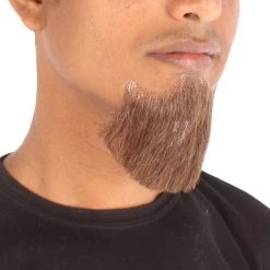 HPO Adult Men's Fake Goatee Beard | Human Facial Hair 21 HPO Adult Men's Fake Goatee Beard | Human Facial Hair