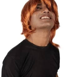 HPO Adult Men's Chuuya Mafia Anime Manga Orange Cosplay Wig 19 HPO Adult Men's Chuuya Mafia Anime Manga Orange Cosplay Wig