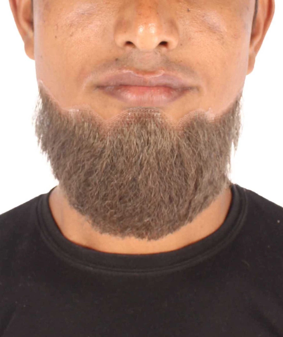 HPO Men's Hollywoodian Synthetic Hair Beard | Multiple Color Options 19 HPO Men's Hollywoodian Synthetic Hair Beard | Multiple Color Options