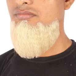 HPO Men's Hollywoodian Synthetic Hair Beard | Multiple Color Options 35 HPO Men's Hollywoodian Synthetic Hair Beard | Multiple Color Options