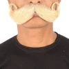 HPO Men's Imperial Mustache | Human Facial Hair | Multiple Color Options
