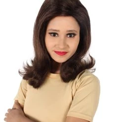 HPO Adult Women’s Stylish Flip Hair Style From 60's American Popular Sitcom Wig