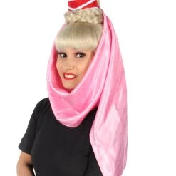 HPO Adult Women’s 60s American Sitcom Blonde Genie Wig Men's