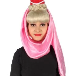 HPO Adult Women’s 60s American Sitcom Blonde Genie Wig Men's