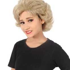 HPO Adult Women's Golden Girls Rose Blonde Flipped Ends Classic Wig 17 HPO Adult Women's Golden Girls Rose Blonde Flipped Ends Classic Wig