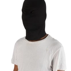 HPO Adult Unisex Billionaire Rapper Black Face Mask