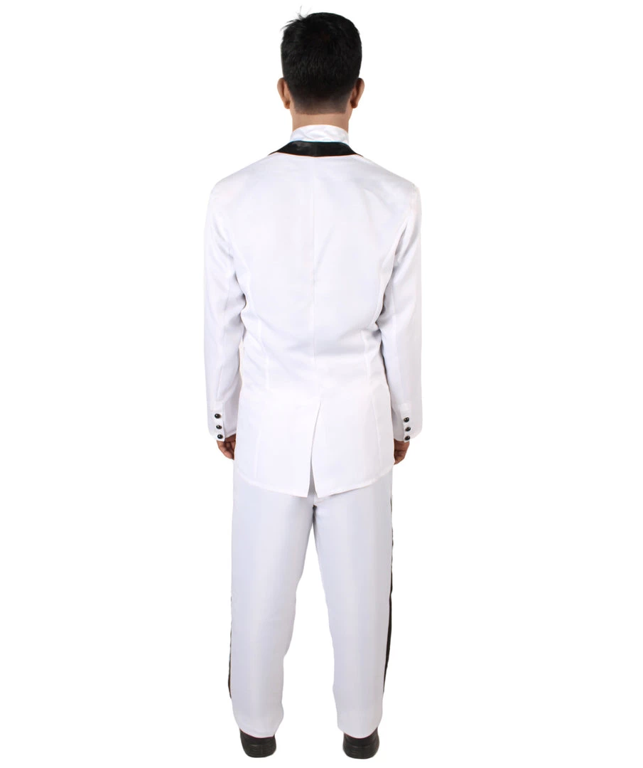 HPO Men's Adult Men’s Jump Street Cop Movie White Tuxedo Black Bow Tie | All Sizes 4 HPO Men's Adult Men’s Jump Street Cop Movie White Tuxedo Black Bow Tie | All Sizes